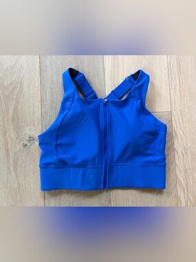 Coolibar Hedley zip up swim bra summer beach swimming - M